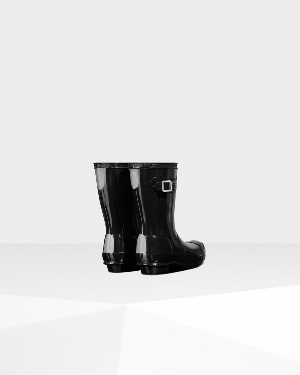 Botas De Agua Original Little Gloss Hunter Niños - Negros - 143852IHA